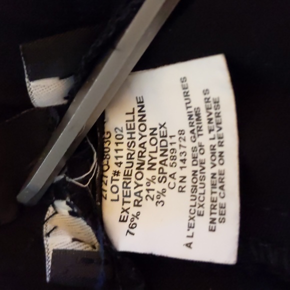 Tribal black pull on pants/leggings size 10 - Picture 7 of 8